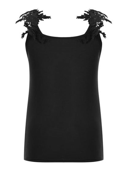 Fudus | Sommer U-ausschnitt Spitzen Tanktop