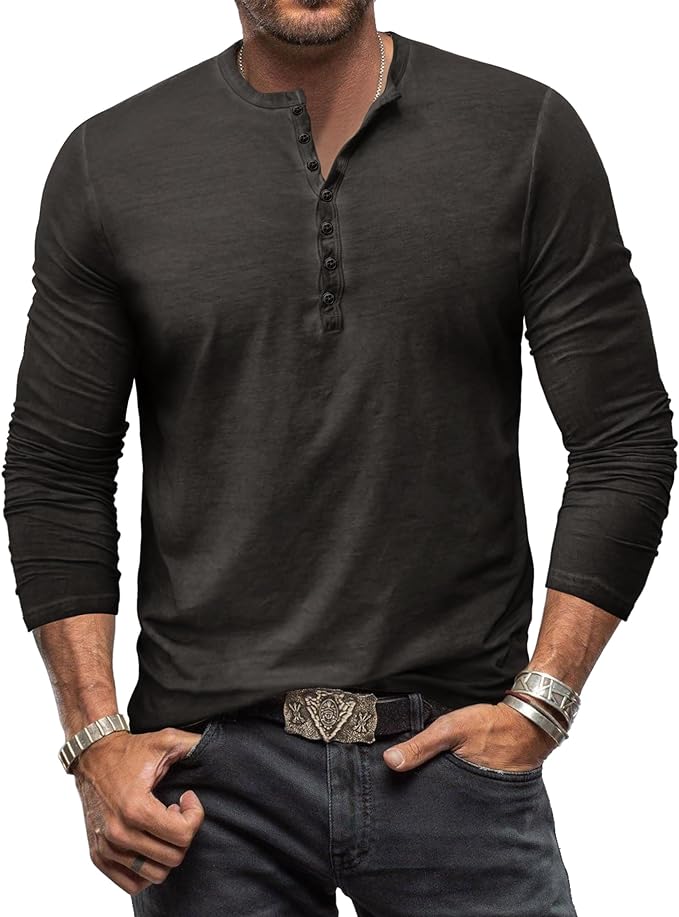 Joshua | Lockeres Herren-Shirt aus Baumwolle | Atmungsaktiv, stilvoll & bequem