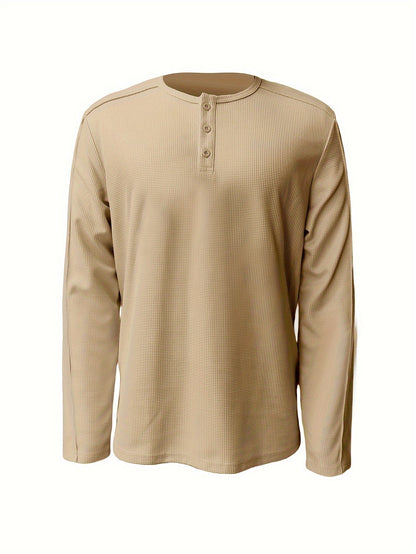 Klassisches Herren-Henley-Sommerhemd - Ansgare