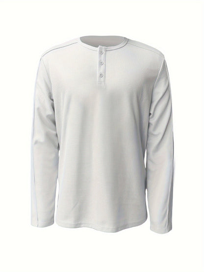 Klassisches Herren-Henley-Sommerhemd - Ansgare
