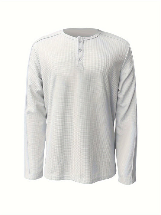 Klassisches Herren-Henley-Sommerhemd - Ansgare
