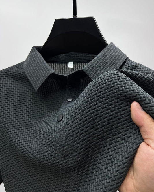 Morten | Strukturiertes Herren-Poloshirt | Klassisch, bequem & modisch
