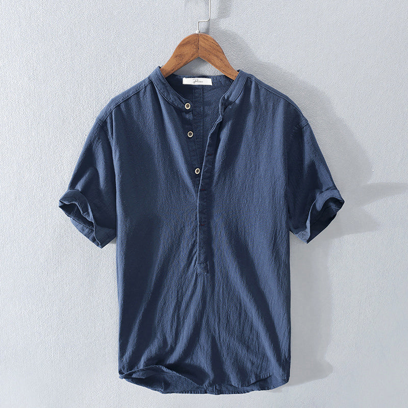 Noah Herren Sommerhemd | Atmungsaktives Freizeitshirt mit feuchtigkeitsableitender Funktion