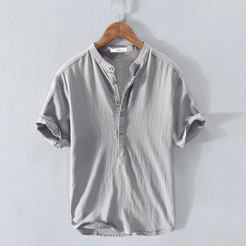 Noah Herren Sommerhemd | Atmungsaktives Freizeitshirt mit feuchtigkeitsableitender Funktion
