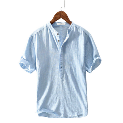 Noah Herren Sommerhemd | Atmungsaktives Freizeitshirt mit feuchtigkeitsableitender Funktion