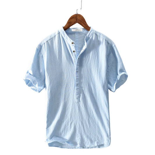 Noah Herren Sommerhemd | Atmungsaktives Freizeitshirt mit feuchtigkeitsableitender Funktion