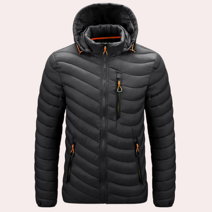 Stilvolle Luxus-Kapuzenjacke für Männer - BERNARD