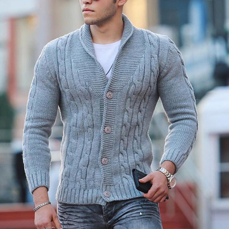 Maximilian | Klassische Strickjacke für Männer
