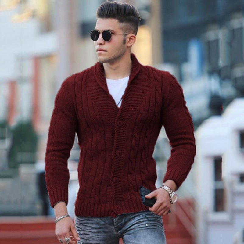 Maximilian | Klassische Strickjacke für Männer