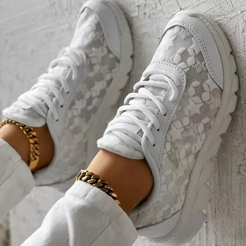 Bonafita | Weiße Modische Sneakers