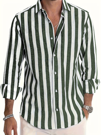 Stylisches Herren Langarm Sommerhemd - Reynan