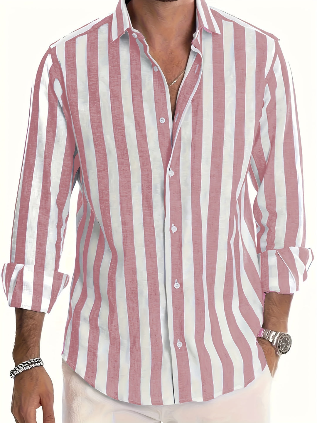 Stylisches Herren Langarm Sommerhemd - Reynan