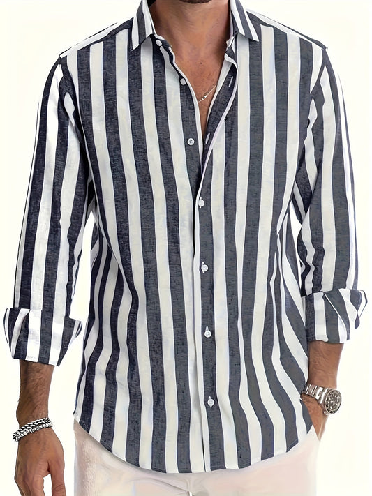 Stylisches Herren Langarm Sommerhemd - Reynan
