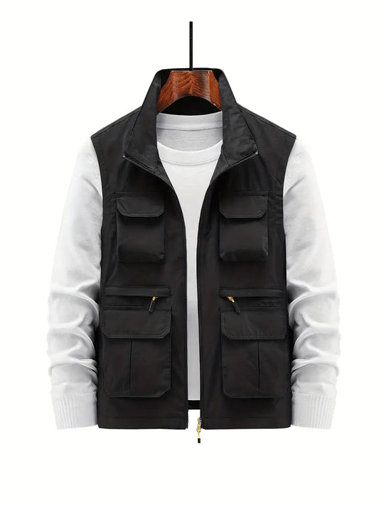 Trendige Multi-Pocket-Weste für Männer - Gabriel