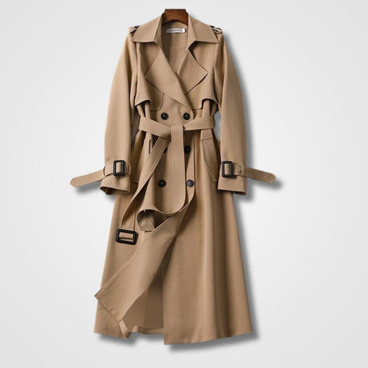 Eleanor - Klassischer Damen Trenchcoat mit Gürtel