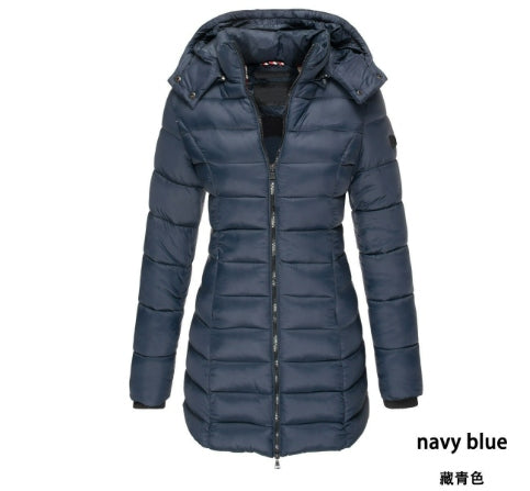 Helena - Warme Damen Pufferjacke mit Kapuze