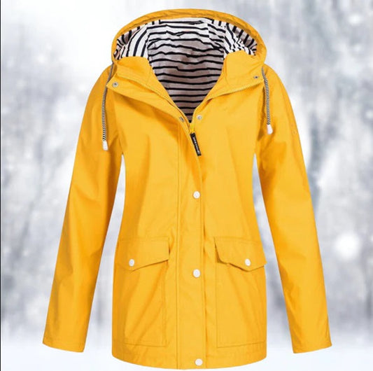 Serafina - Damen Wetterschutzjacke mit Kapuze