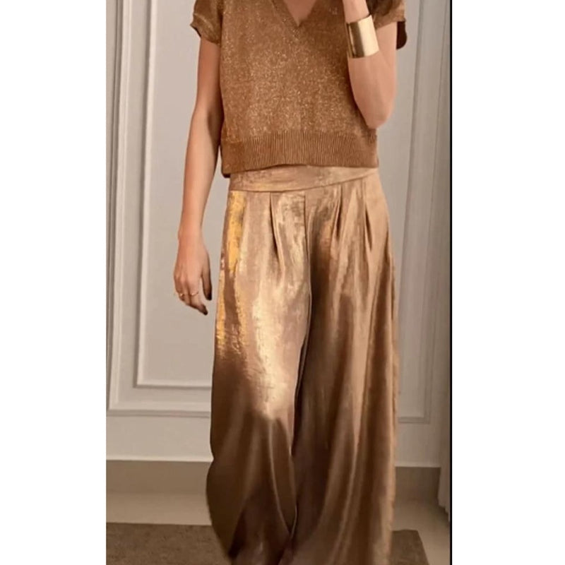 Emmeline - Elegantes Set aus Oberteil und Hose