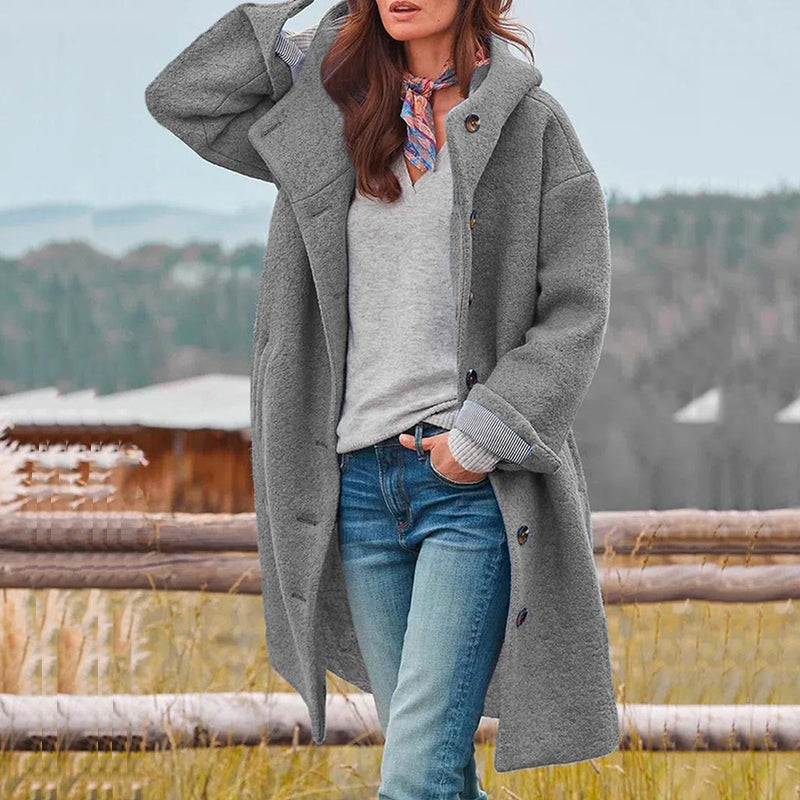Amalia - Eleganter dicker Wintermantel für Damen