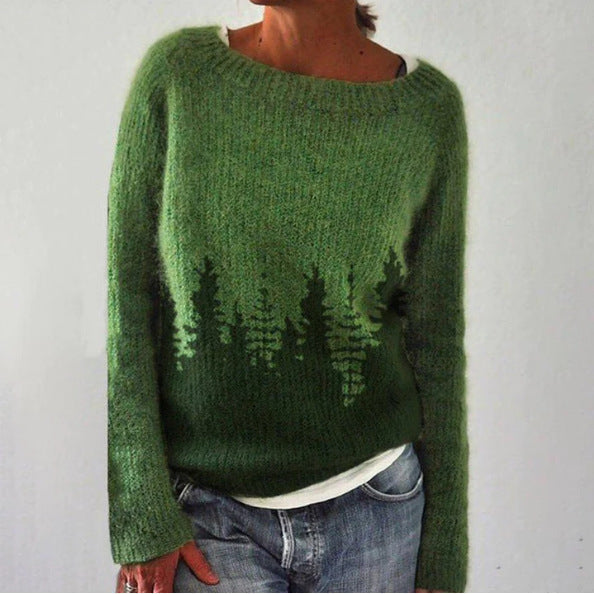 Freya - Damenpullover im Retro-Look