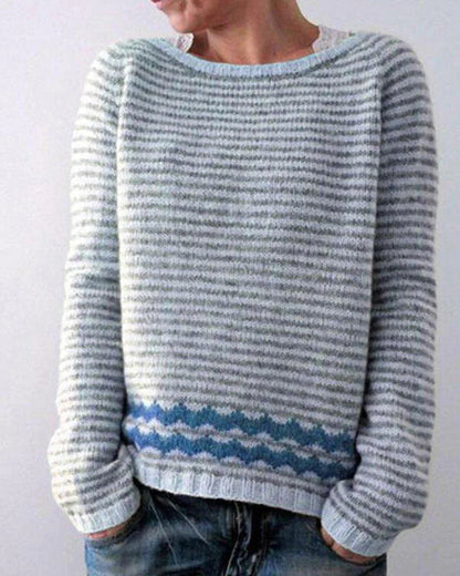 Freya - Damenpullover im Retro-Look