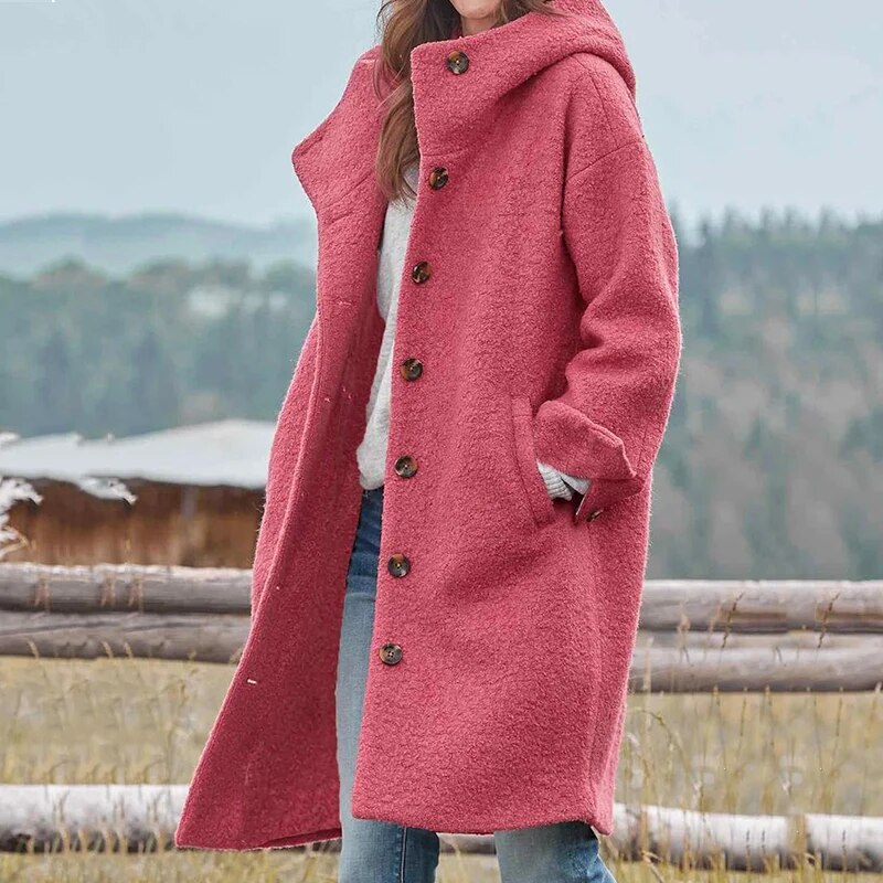 Amalia - Eleganter dicker Wintermantel für Damen