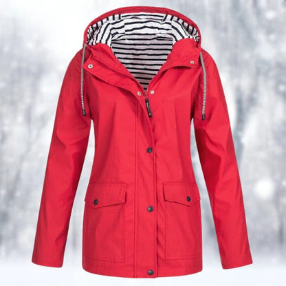 Serafina - Damen Wetterschutzjacke mit Kapuze