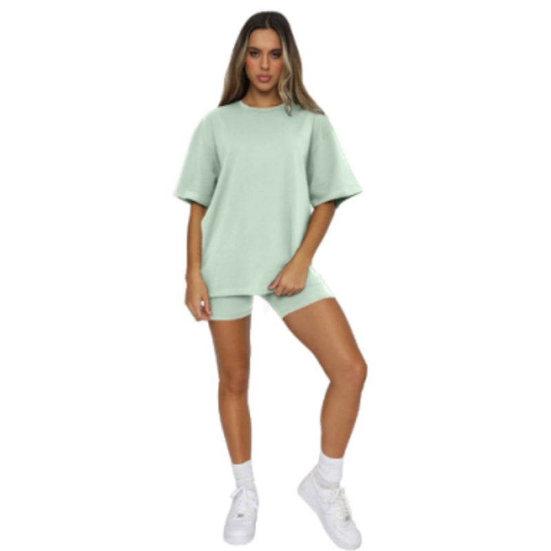 Dara - Lässiges Damen Shorts-Set mit Oversize-Oberteil