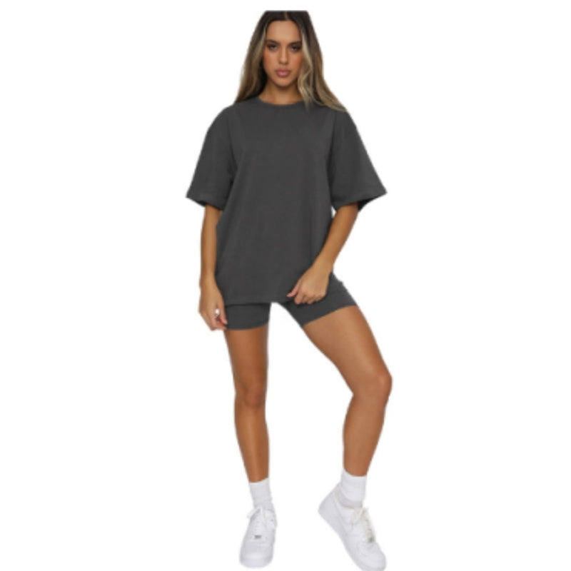Dara - Lässiges Damen Shorts-Set mit Oversize-Oberteil