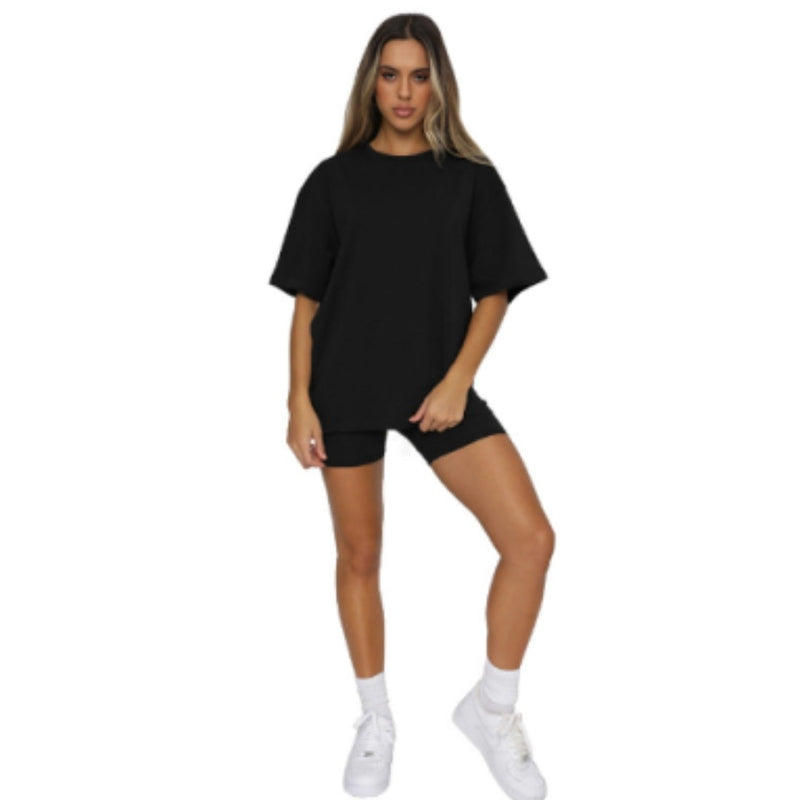 Dara - Lässiges Damen Shorts-Set mit Oversize-Oberteil