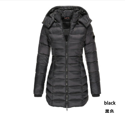 Helena - Warme Damen Pufferjacke mit Kapuze
