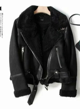Franziska - Stylische Damen Kurzjacke mit Fleecefutter