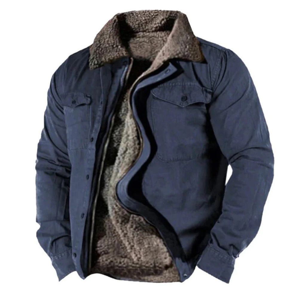 Warme Winterjacke für Männer mit Fleece - Benedikt