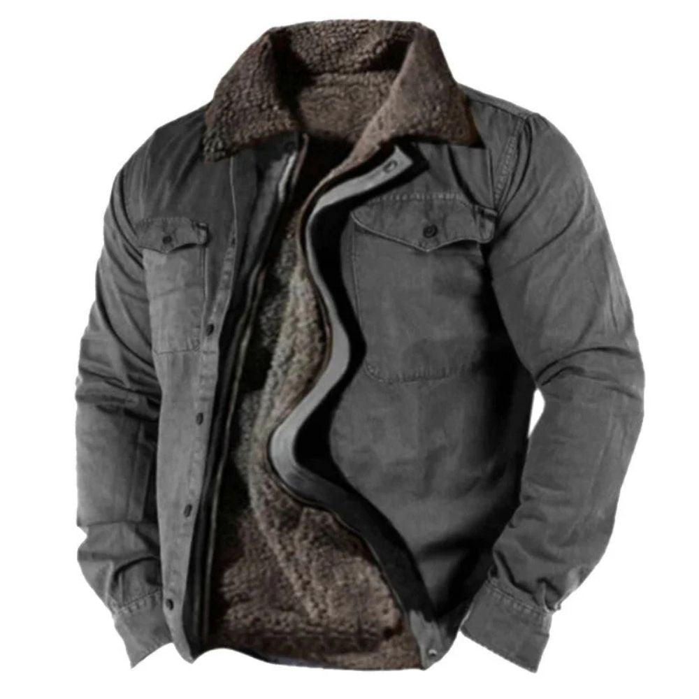 Warme Winterjacke für Männer mit Fleece - Benedikt