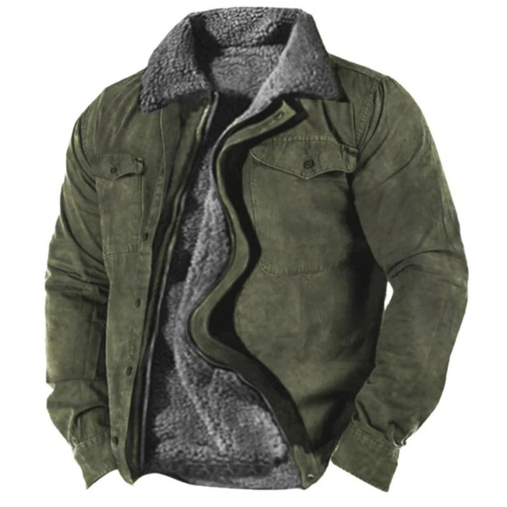 Warme Winterjacke für Männer mit Fleece - Benedikt