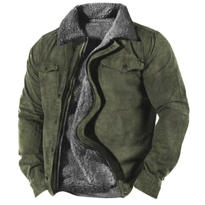 Warme Winterjacke für Männer mit Fleece - Benedikt