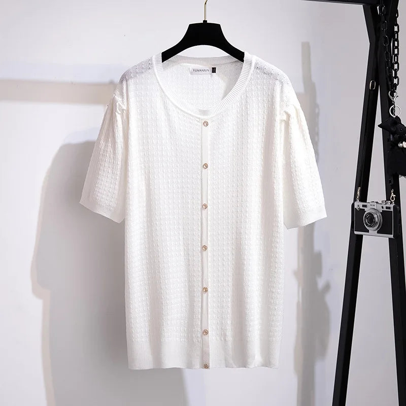 Fudus | Bluse Strickshirt 4-9xl Mode Designer T-shirts