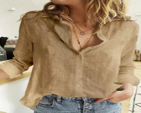 Fudus | Baumwolle Mode Designer Hemd 5xl Leinen Langarm Tops