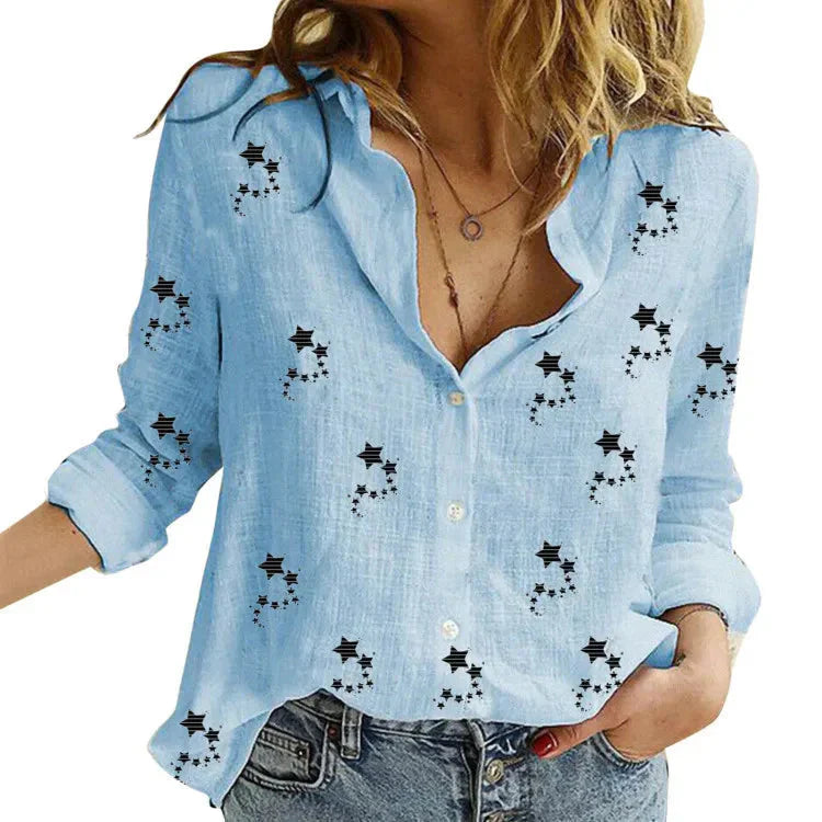 Fudus | Baumwolle Mode Designer Hemd 5xl Leinen Langarm Tops