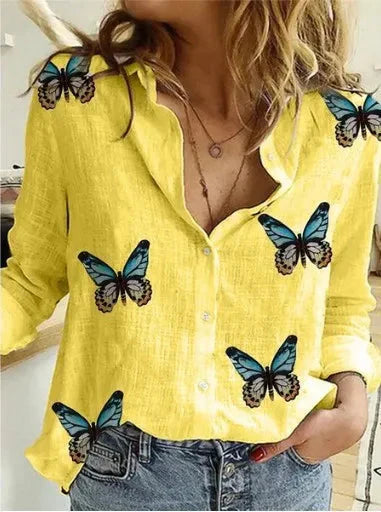Fudus | Baumwolle Mode Designer Hemd 5xl Leinen Langarm Tops