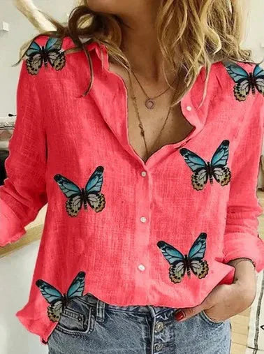 Fudus | Baumwolle Mode Designer Hemd 5xl Leinen Langarm Tops