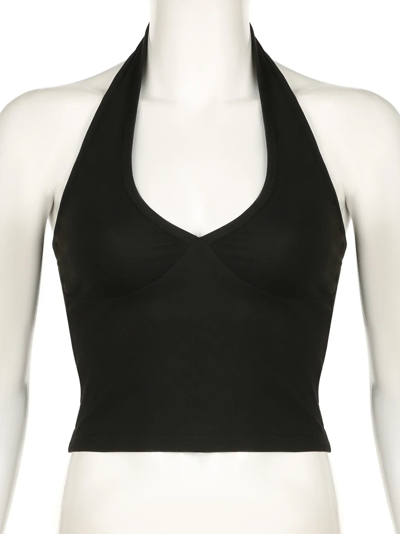 Fudus | Deep V Tops Halter Mode Designer Tanktops