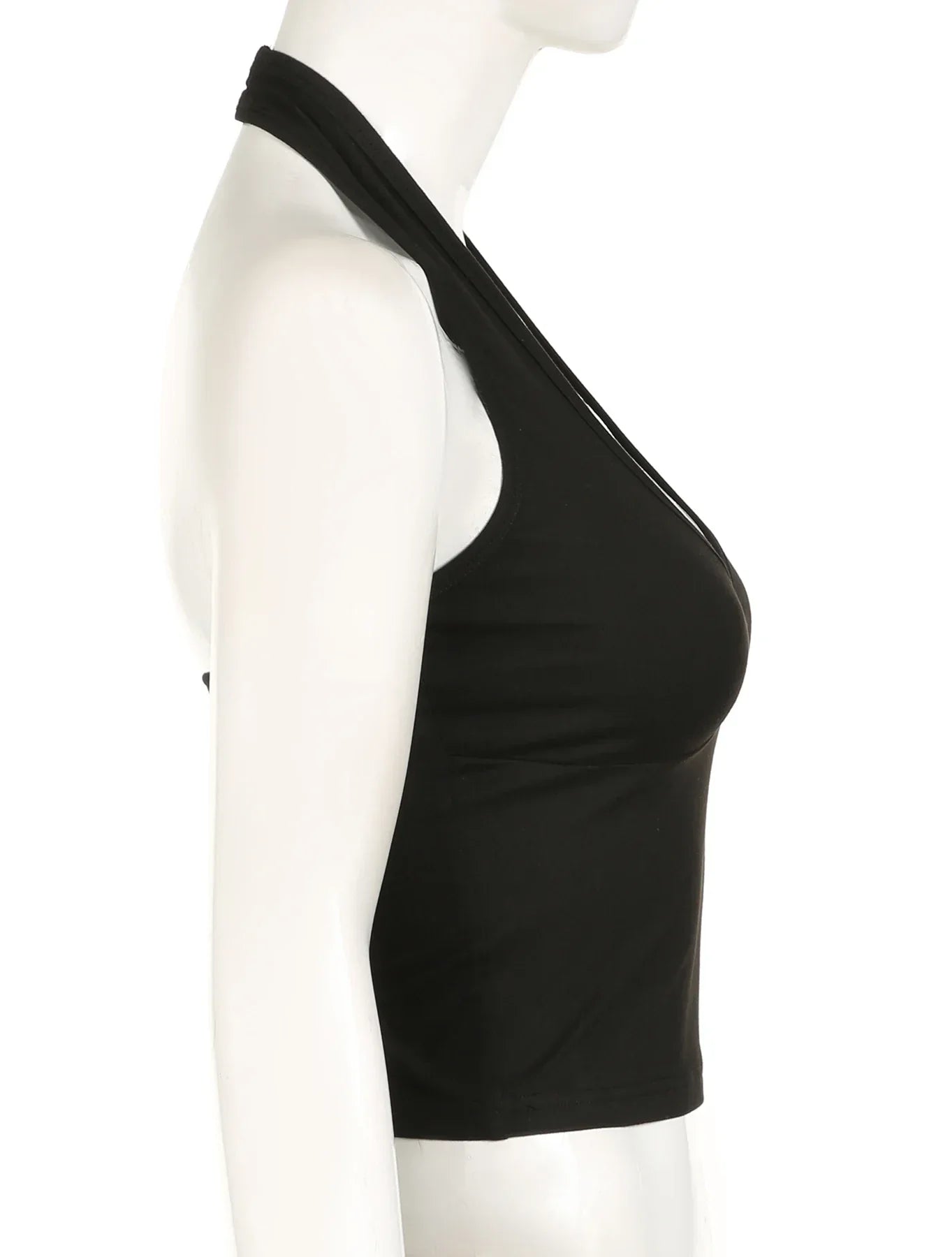 Fudus | Deep V Tops Halter Mode Designer Tanktops