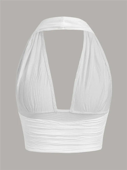 Fudus | Modedesigner Crop Tops Corsage Halter Tops
