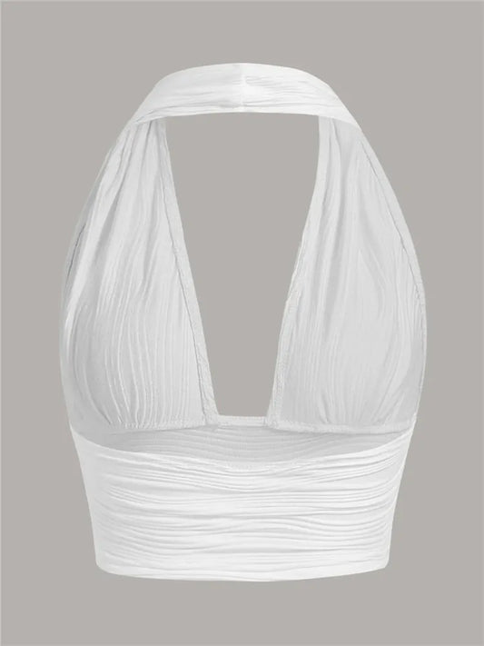 Fudus | Modedesigner Crop Tops Corsage Halter Tops