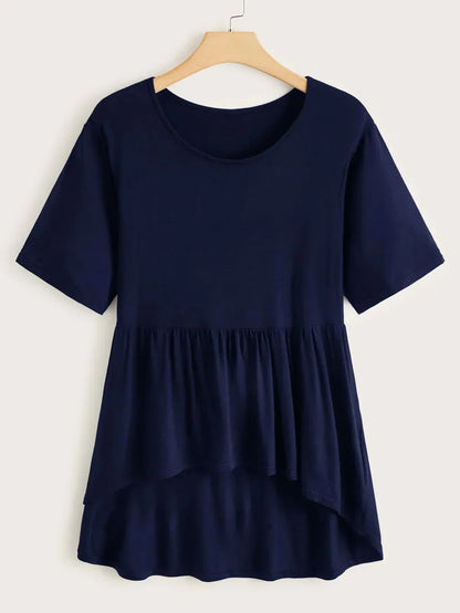 Fudus | High Low Modedesigner 2-8xl Bluse T-shirts