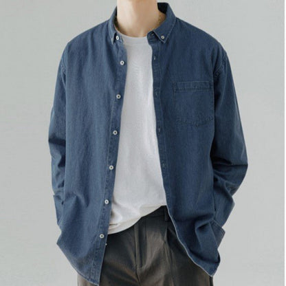 Zeitloses Sommer-Denim-Hemd für Männer - Erland